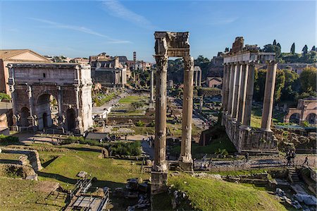 simsearch:841-06034486,k - Roman Forum, UNESCO World Heritage Site, Rome, Lazio, Italy, Europe Photographie de stock - Rights-Managed, Code: 841-09163314