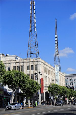 Historic Hollywood Pacific Theatre, circa 1920s, Hollywood Boulevard, Hollywood, Los Angeles, California, United States of America, North America Stock Photo - Rights-Managed, Code: 841-09174943