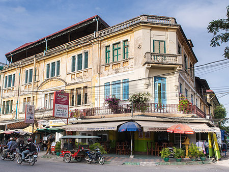 simsearch:841-07523329,k - A building in the old French Quarter by the post office, Phnom Penh, Cambodia, Indochina, Southeast Asia, Asia Foto de stock - Con derechos protegidos, Código: 841-09194333