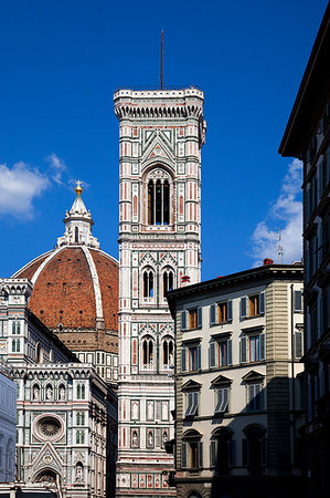 simsearch:400-06138816,k - The Cathedral (Duomo) (Cattedrale Metropolitana di Santa Maria del Fiore), Florence, UNESCO World Heritage Site, Tuscany, Italy, Europe Photographie de stock - Rights-Managed, Code: 841-09205314