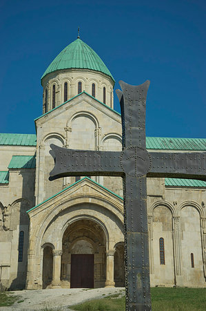 simsearch:841-03676615,k - Exterior of Bagrati Christian Orthodox Cathedral, UNESCO World Heritage Site, Kutaisi, Georgia, Central Asia, Asia Stock Photo - Rights-Managed, Code: 841-09229636