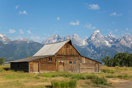 simsearch:841-08860890,k - T. A. Moulton Barn, Mormon Row, Grand Teton National Park, Wyoming, United States of America, North America Stock Photo - Rights-Managed, Code: 841-09229926