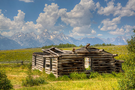 simsearch:841-06343474,k - Shane Cabin, Homestead, near Kelly, Grand Teton National Park, Wyoming, United States of America, North America Stock Photo - Rights-Managed, Code: 841-09229927