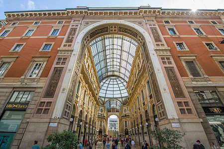simsearch:700-05821958,k - View of the exterior of Galleria Vittorio Emanuele II, Milan, Lombardy, Italy, Europe Stock Photo - Rights-Managed, Code: 841-09230016