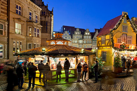 simsearch:841-06807677,k - Market Square, Christmas markets, Bremen, Germany, Europe Photographie de stock - Rights-Managed, Code: 841-09242107