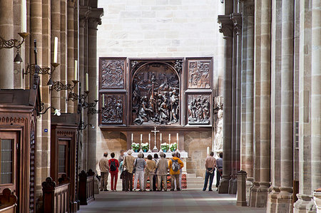 simsearch:841-06501064,k - Bamberg Cathedral, Bamberg, UNESCO World Heritage Site, Bavaria, Germany, Europe Stock Photo - Rights-Managed, Code: 841-09242151