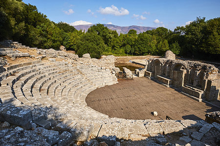simsearch:841-06034486,k - Ruins of the Greek city, Butrint, UNESCO World Heritage Site, Vlore Province, Albania, Europe Photographie de stock - Rights-Managed, Code: 841-09242373