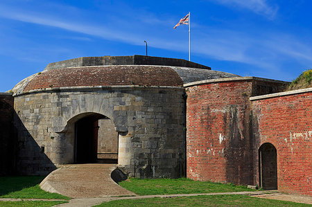 simsearch:841-07202015,k - Gun Tower in Hurst Castle, Keyhaven, Hampshire, England, United Kingdom, Europe Stock Photo - Rights-Managed, Code: 841-09242432