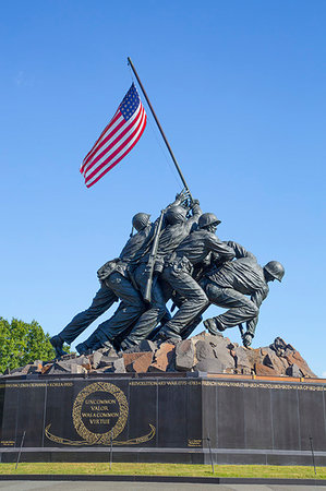 simsearch:841-07457532,k - United States Marine Corps War Memorial, Washington D.C., United States of America, North America Stock Photo - Rights-Managed, Code: 841-09242447