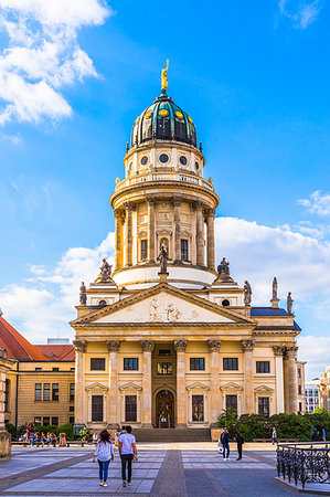 simsearch:841-07083487,k - French Cathedral at Gendarmenmarkt, Berlin, Germany, Europe Stock Photo - Rights-Managed, Code: 841-09255788