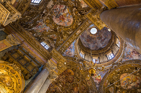 simsearch:841-08240211,k - Interior of the San Giuseppe dei Padri Teatini Church, Palermo, Sicily, Italy, Europe Stock Photo - Rights-Managed, Code: 841-09255924
