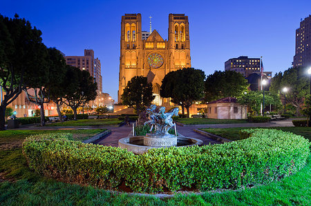 simsearch:841-06031845,k - Grace Cathedral, San Francisco, California, United States of America, North America Stock Photo - Rights-Managed, Code: 841-09256120