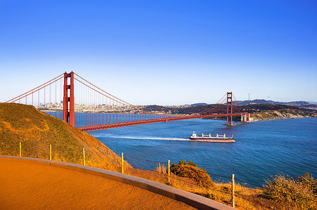 simsearch:841-06031845,k - Golden Gate Bridge, San Francisco, California, United States of America, North America Stock Photo - Rights-Managed, Code: 841-09256123