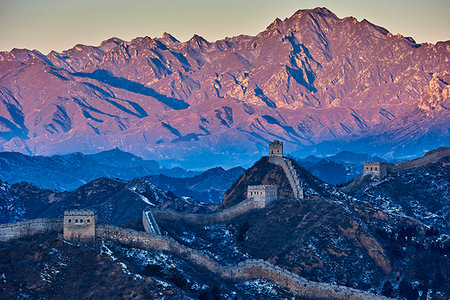 simsearch:841-07540886,k - Aerial view of the Jinshanling and Simatai sections of the Great Wall of China, Unesco World Heritage Site, China, East Asia Stock Photo - Rights-Managed, Code: 841-09256788