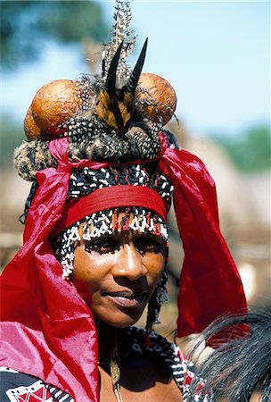 south african culture - Isangoha, also called diviner, Zululand, South Africa, Africa Stock Photo - Rights-Managed, Code: 841-02704040