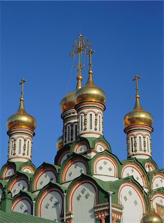 simsearch:841-02715185,k - St. Nicholas of the Weaver's Church, Moscow, Russia Stock Photo - Rights-Managed, Code: 841-02704182