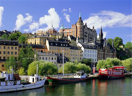 simsearch:841-02706346,k - Sodemalm Waterfront, Stockholm, Sweden, Scandinavia Stock Photo - Rights-Managed, Code: 841-02704265