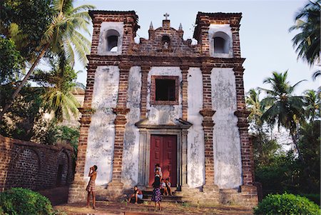 simsearch:841-02703267,k - A deserted church in Goa, India Stock Photo - Rights-Managed, Code: 841-02704505