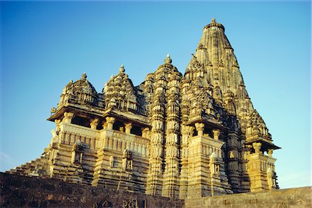 simsearch:841-02718675,k - Le Temple de Kandariya Mahadev dans le groupe occidental de Temples à Khajuraho, Madhya Pradesh, Inde Photographie de stock - Rights-Managed, Code: 841-02704633