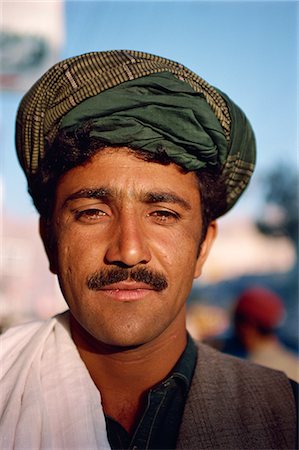 pakistan - Portrait of a local tribesman in Quetta, Baluchistan, Pakistan, Asia Stock Photo - Rights-Managed, Code: 841-02704712