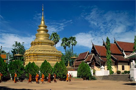 Wat Si Chom Thong, Chiang Mai, Thailand, Southeast Asia, Asia Stock Photo - Rights-Managed, Code: 841-02705281