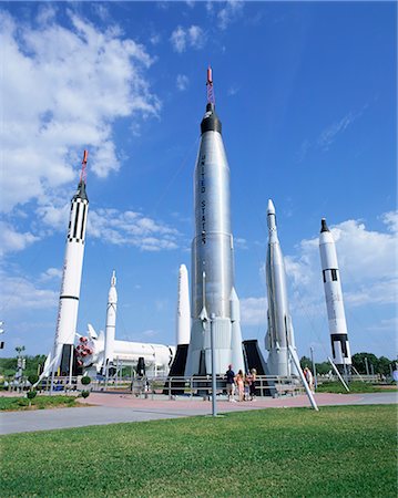 rocket - John F. Kennedy Space Center, Cape Canaveral, Florida, United States of America, North America Stock Photo - Rights-Managed, Code: 841-02705767