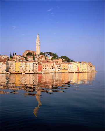 simsearch:841-02712791,k - Old Town houses and cathedral of St. Euphemia, Rovinj, Istria, Croatia, Europe Stock Photo - Rights-Managed, Code: 841-02705856