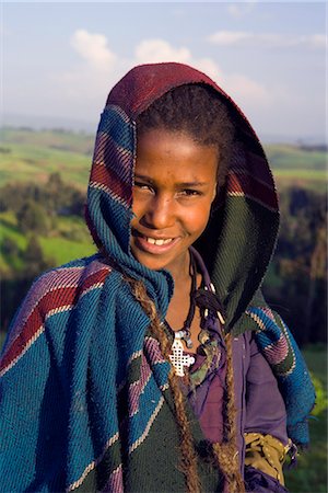 simsearch:841-03674809,k - Portrait of local girl, UNESCO World Heritage Site, Simien Mountains National Park, Ethiopia, Africa Foto de stock - Con derechos protegidos, Código: 841-02705888