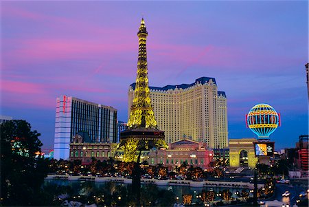 Paris Hotel, Las Vegas, Nevada, United States of America Stock Photo - Rights-Managed, Code: 841-02706386