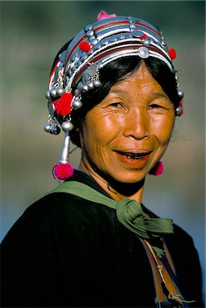 simsearch:841-02925433,k - Akha lady, Maung Long, Laos, Indochina, Southeast Asia, Asia Stock Photo - Rights-Managed, Code: 841-02707275