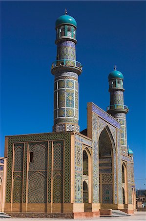 simsearch:841-02708534,k - The Friday Mosque or Masjet-eJam, built in the year 1200 by the Ghorid Sultan Ghiyasyddin on the site of an earlier 10th century mosque, Herat, Herat Province, Afghanistan, Asia Stock Photo - Rights-Managed, Code: 841-02707333