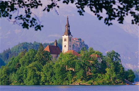 simsearch:841-02707104,k - Lac de Bled, Slovénie, Europe Photographie de stock - Rights-Managed, Code: 841-02708093