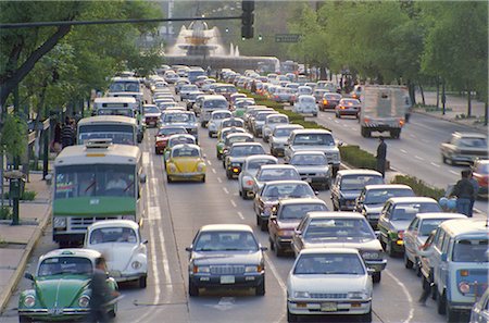 simsearch:841-03507904,k - Traffic congestion, Mexico City, Mexico, Central America Stock Photo - Rights-Managed, Code: 841-02708295
