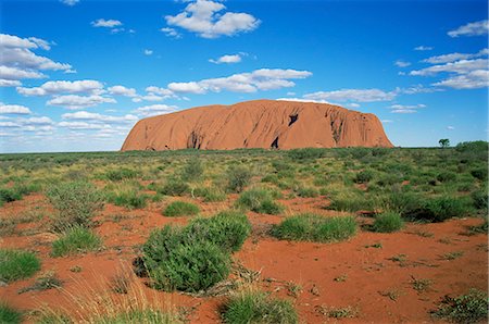 Ayers Rock (Uluru), Northern Territory, Australia, Pacific Stock Photo - Rights-Managed, Code: 841-02709058