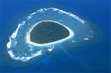 simsearch:841-02722953,k - Vue aérienne, reef formation et island, Fidji, îles du Pacifique Sud, Pacifique Photographie de stock - Rights-Managed, Code: 841-02709967