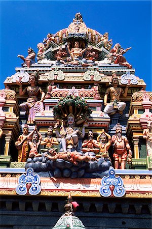 Hindu temple, Colombo, Sri Lanka, Asia Stock Photo - Rights-Managed, Code: 841-02703228