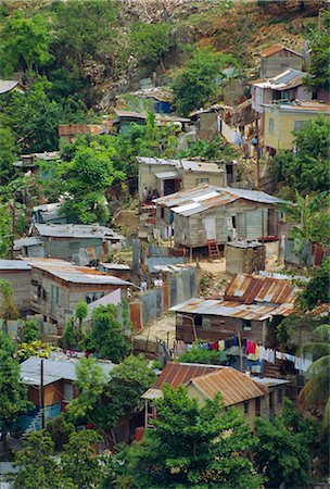 simsearch:841-02703267,k - Shanty town, Montego Bay, Jamaica, Caribbean, West Indies Stock Photo - Rights-Managed, Code: 841-02703242