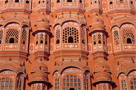 simsearch:841-02703267,k - Palace of the Winds (Hawa Mahal) for ladies in purdur to watch from, Jaipur, Rajasthan, India Stock Photo - Rights-Managed, Code: 841-02703269