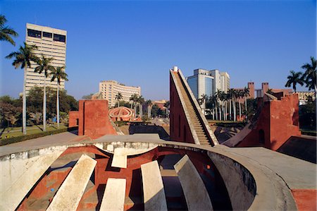 simsearch:841-02703267,k - Jantar Mantar, one of five observatories built by Jai Singh II in 1724, Delhi, India Stock Photo - Rights-Managed, Code: 841-02703262