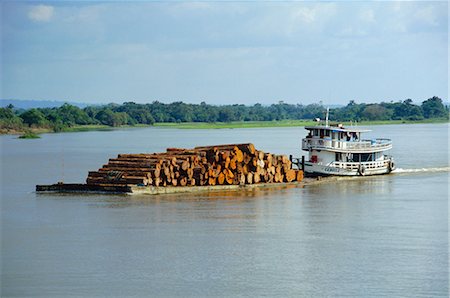 simsearch:841-02709392,k - Transporting logs on the Curua-Unn River, near Amazon, Brazil, South America Stock Photo - Rights-Managed, Code: 841-02703356