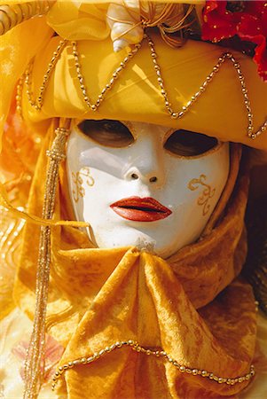 simsearch:841-02715185,k - Person wearing masked carnival costume, Venice Carnival, Venice, Veneto, Italy Stock Photo - Rights-Managed, Code: 841-02714224