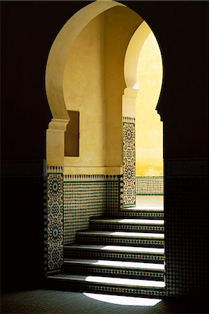 Tomb of Moulay Ismail, Meknes, UNESCO World Heritage Site, Morocco, North Africa, Africa Stock Photo - Rights-Managed, Code: 841-02714634