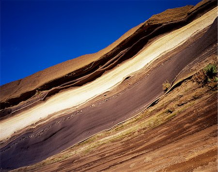 Volcanic stratified rocks, Parque Nacional del Teide, Tenerife, Canary Islands, Spain, Europe Stock Photo - Rights-Managed, Code: 841-02714785