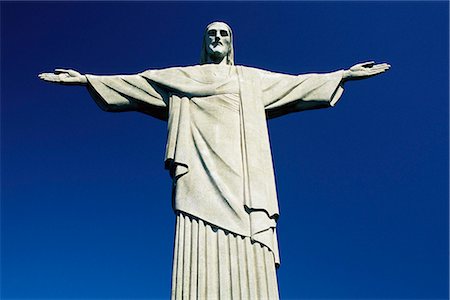 simsearch:841-02722258,k - Cristo Redentor (Christ the Redeemer) statue, Rio de Janeiro, Brazil, South America Foto de stock - Con derechos protegidos, Código: 841-02715070