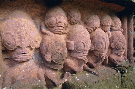 french polynesia - Ancient me'ac (Maori temple), Taiohae Bay, Nuku Hiva Island, Marquesas Islands archipelago, French Polynesia, South Pacific Islands, Pacific Stock Photo - Rights-Managed, Code: 841-02715246