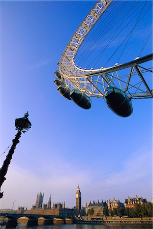 simsearch:841-02707104,k - Le London Eye (roue du Millénaire), Tamise et chambres du Parlement et Big Ben en arrière-plan, Londres, Royaume-Uni, Europe Photographie de stock - Rights-Managed, Code: 841-02715959