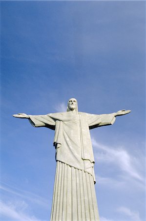 simsearch:841-02722258,k - Christ statue, Corcovado, Rio de Janeiro, Brazil, South America Foto de stock - Con derechos protegidos, Código: 841-02716036