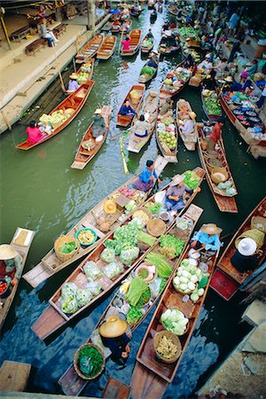 simsearch:841-03033826,k - Floating Market, Bangkok, Thailand Stock Photo - Rights-Managed, Code: 841-02716797