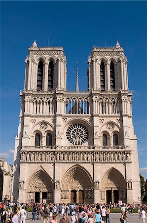 simsearch:841-02722258,k - Notre Dame Cathedral, Paris, France, Europe Foto de stock - Con derechos protegidos, Código: 841-02717440