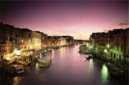 simsearch:841-02946821,k - Grand Canal at dusk, Venice, UNESCO World Heritage Site, Veneto, Italy, Europe Stock Photo - Rights-Managed, Code: 841-02717515